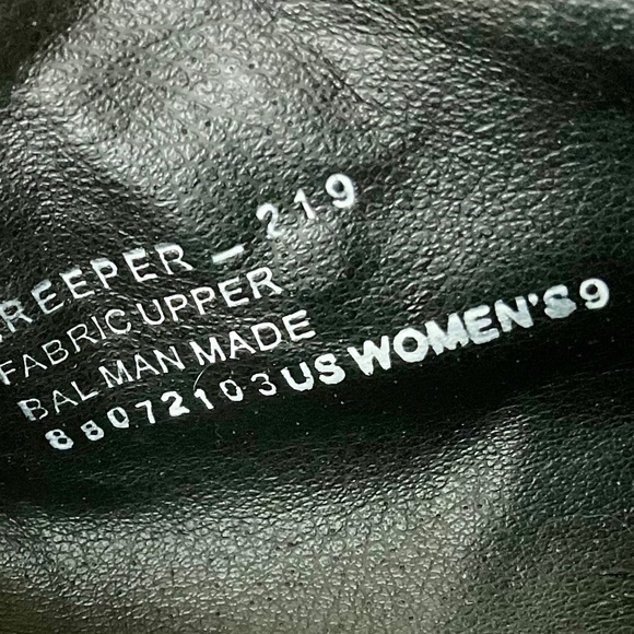 Demonia Creeper 219 Black Velvet size 8 - Picture 4 of 6